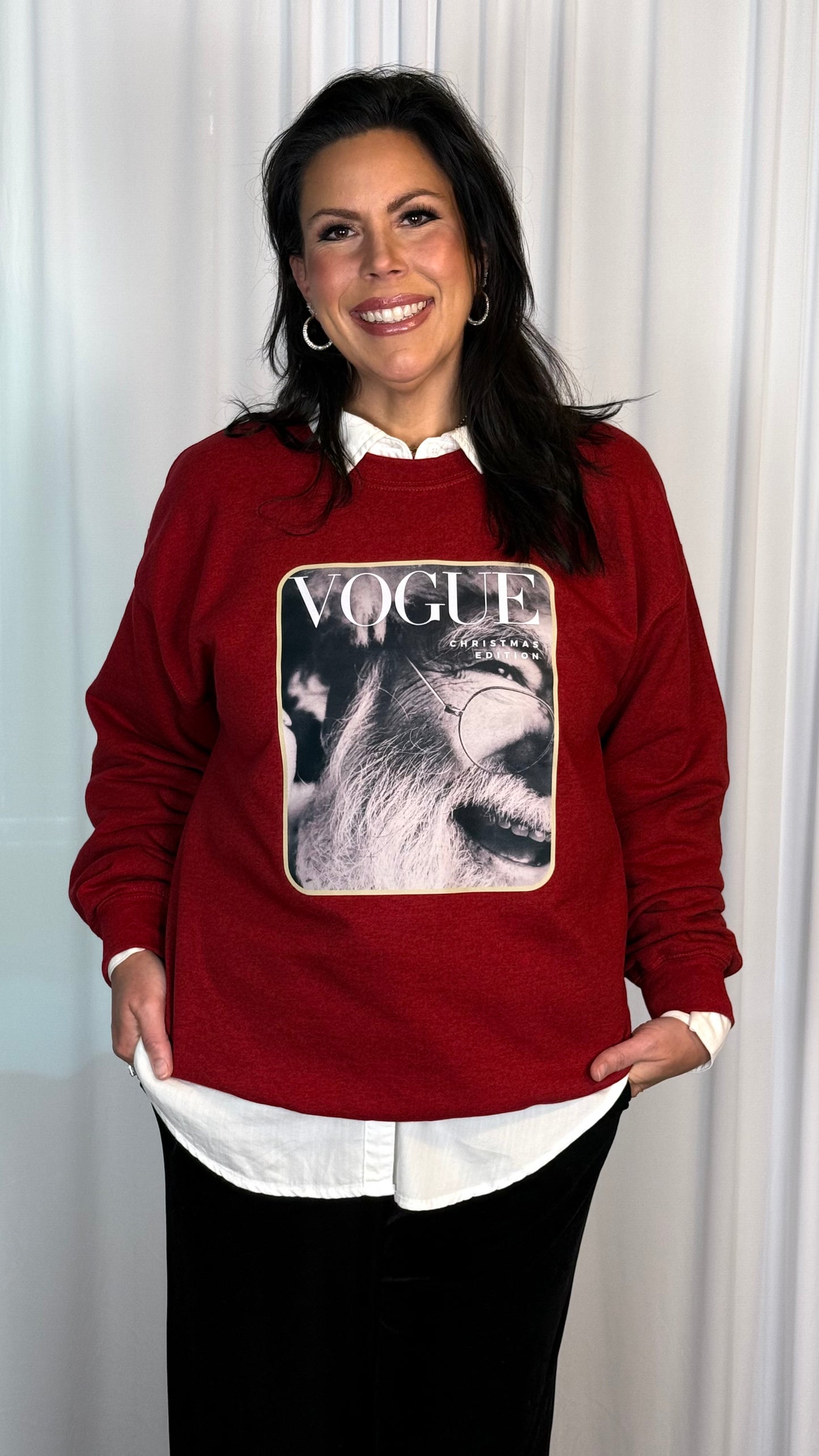 Vogue Santa Sweatshirt
