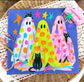 Colorful Ghosts Halloween Tee