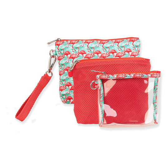 Flamingo, Wristlet Trio