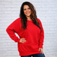 Zenana Fleece Boat Neck Sweatshirt