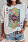 DOLLY QUEEN OF HEARTS SWEATSHIRT PLUS SIZE