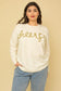 Plus Size Cheers Pullover Sweater