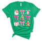 Christmas Coquette Rhinestone Graphic Tee