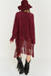 FRINGE KNIT CARDIGAN PLUS KRT1001