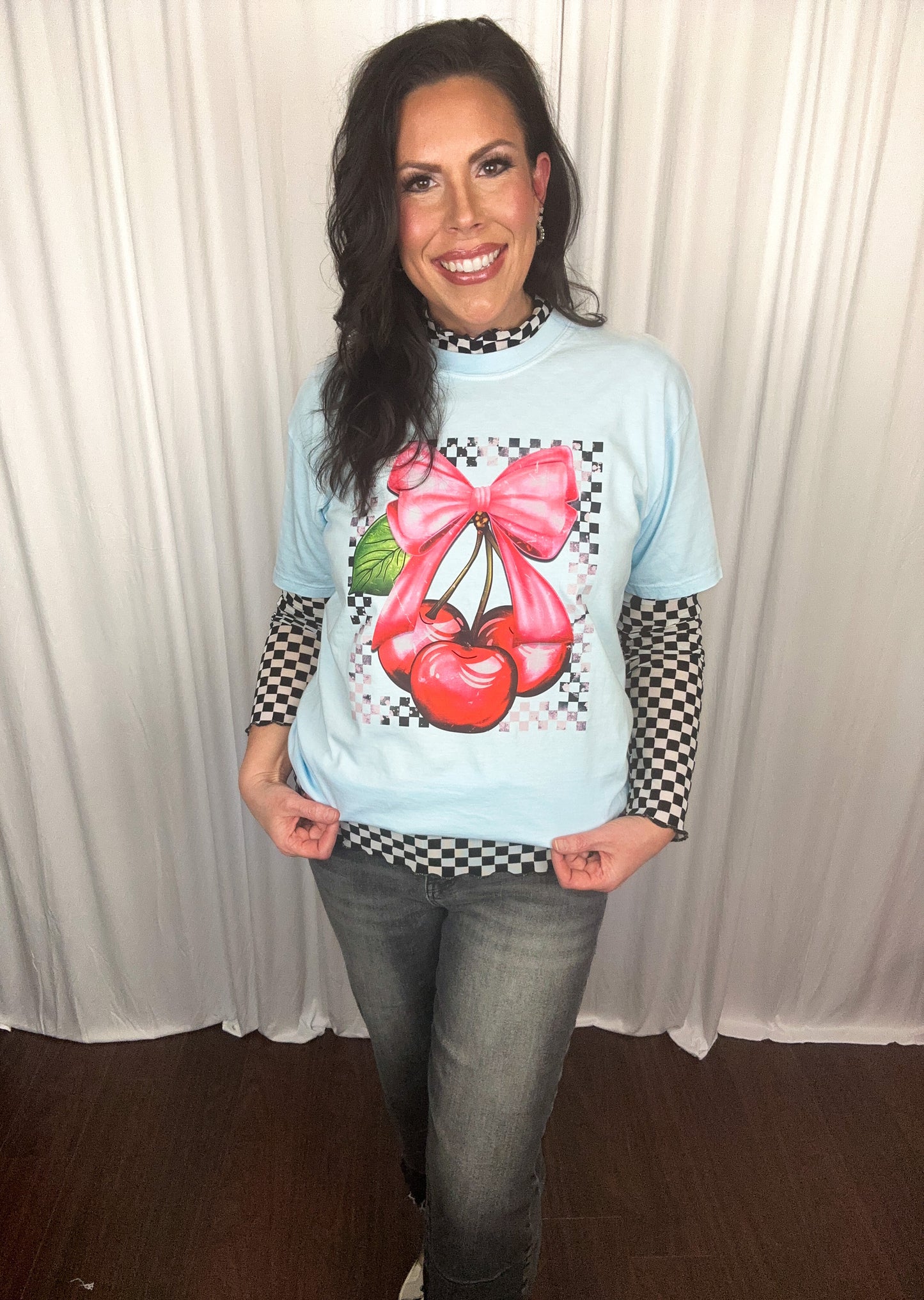 Cherries and Bows T-shirt
