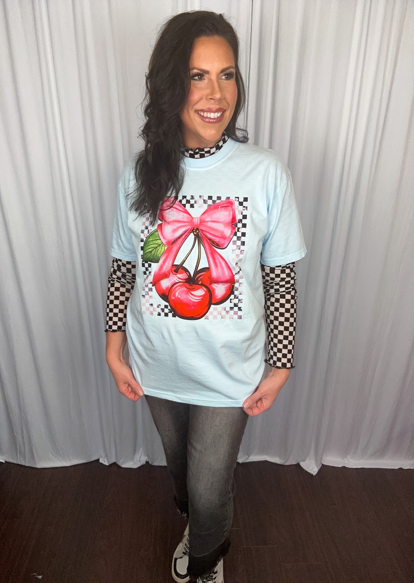 Cherries and Bows T-shirt