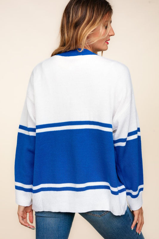 Button Down Kentucky Sweater