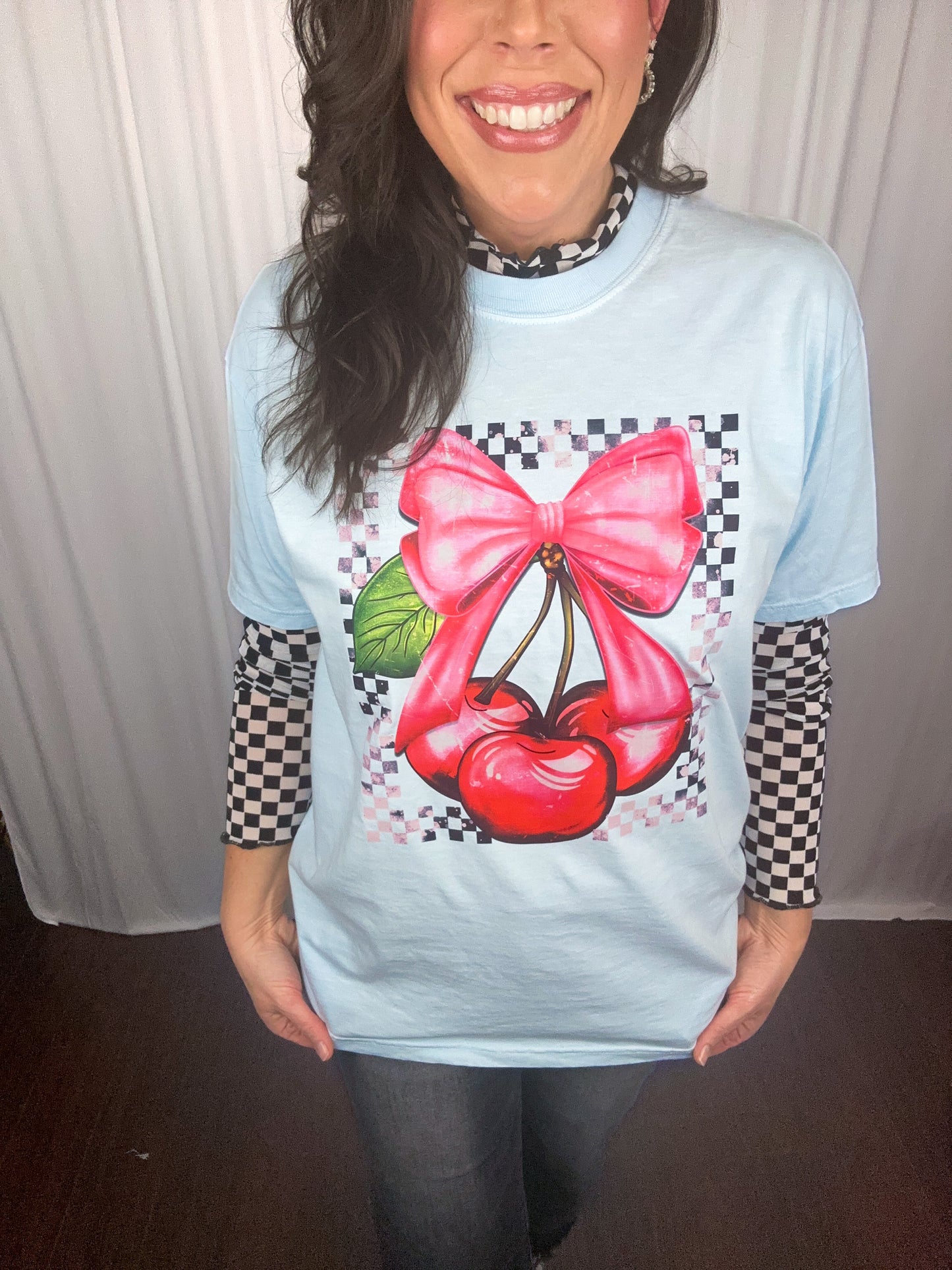 Cherries and Bows T-shirt