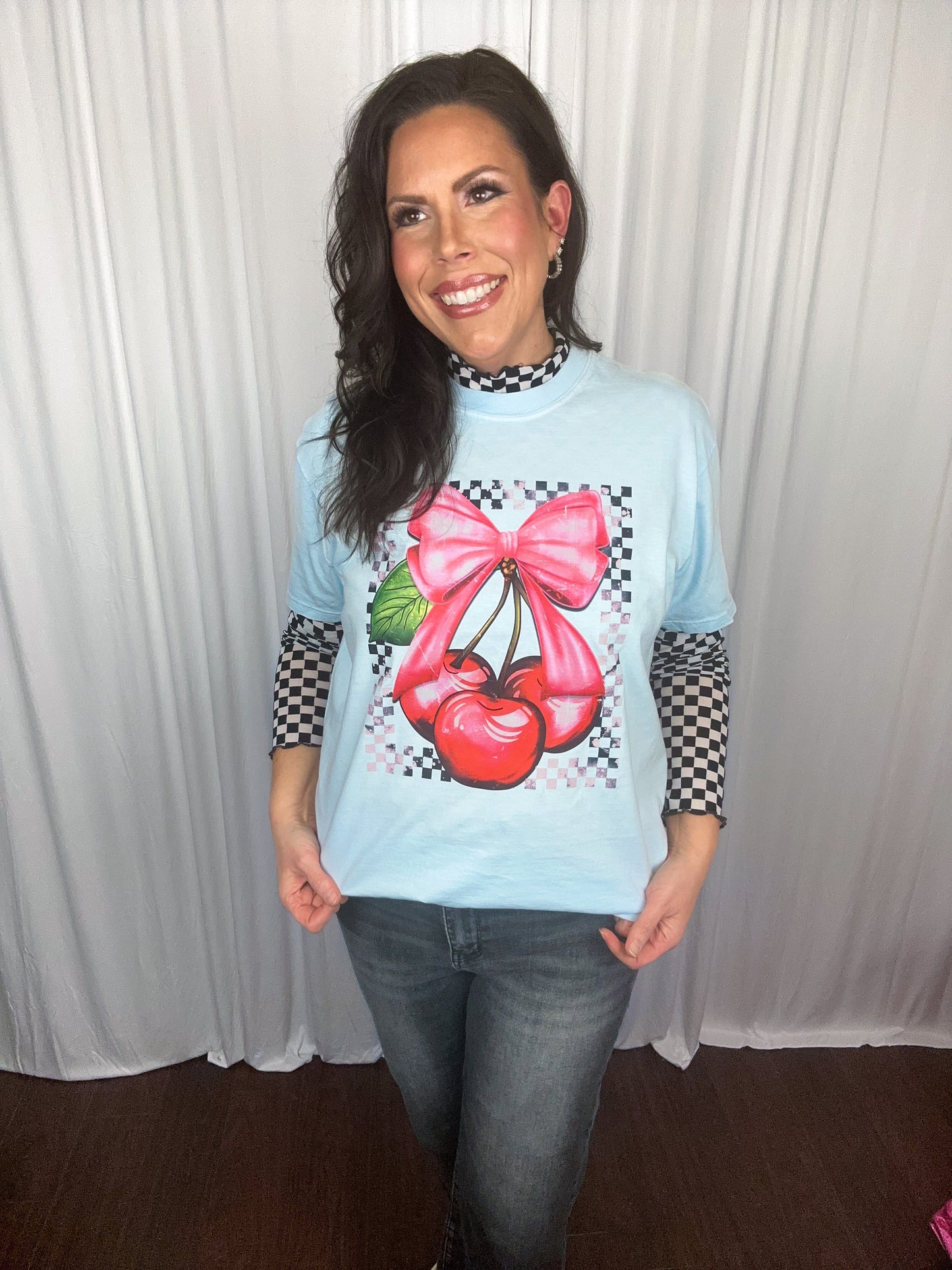Cherries and Bows T-shirt