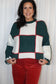 Color Block Oversized Sweater