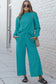 Bluegrass Girls Textured Teal Blue Set
