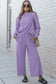 Bluegrass Girls Textured Purple Set