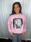 Pink Dolly Vogue Edition Sweatshirt