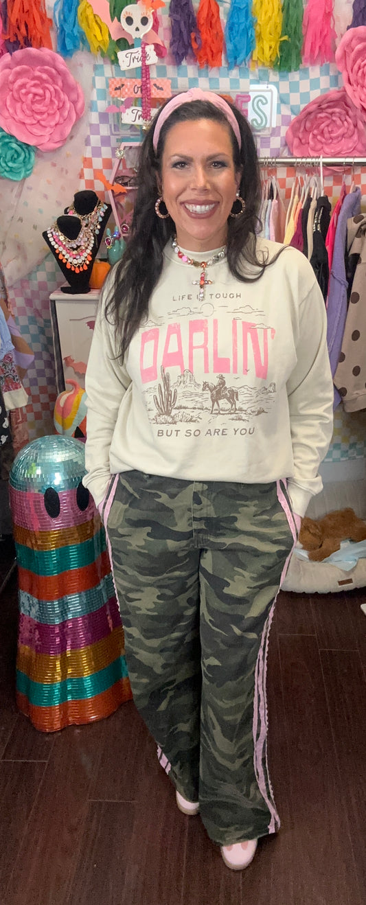 DARLIN MINERAL GRAPHIC SWEATSHIRTS