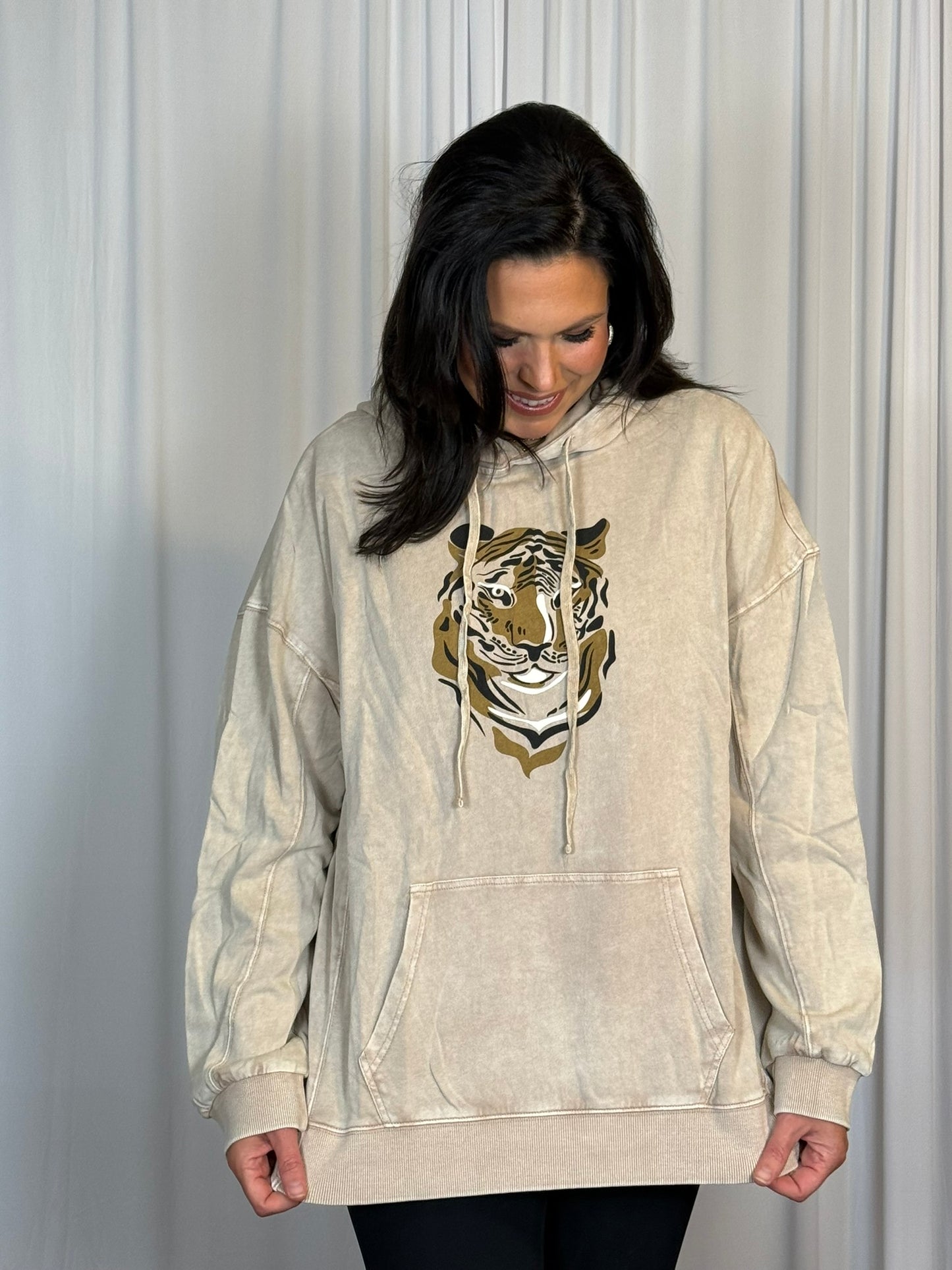 Tiger hooded sweatshirt