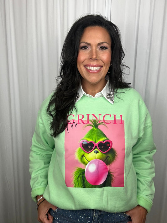 Mr. Grinch Pink Bubblegum