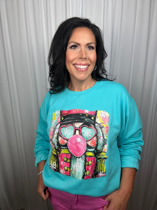 Bubblegum Nutcracher Sweatshirt