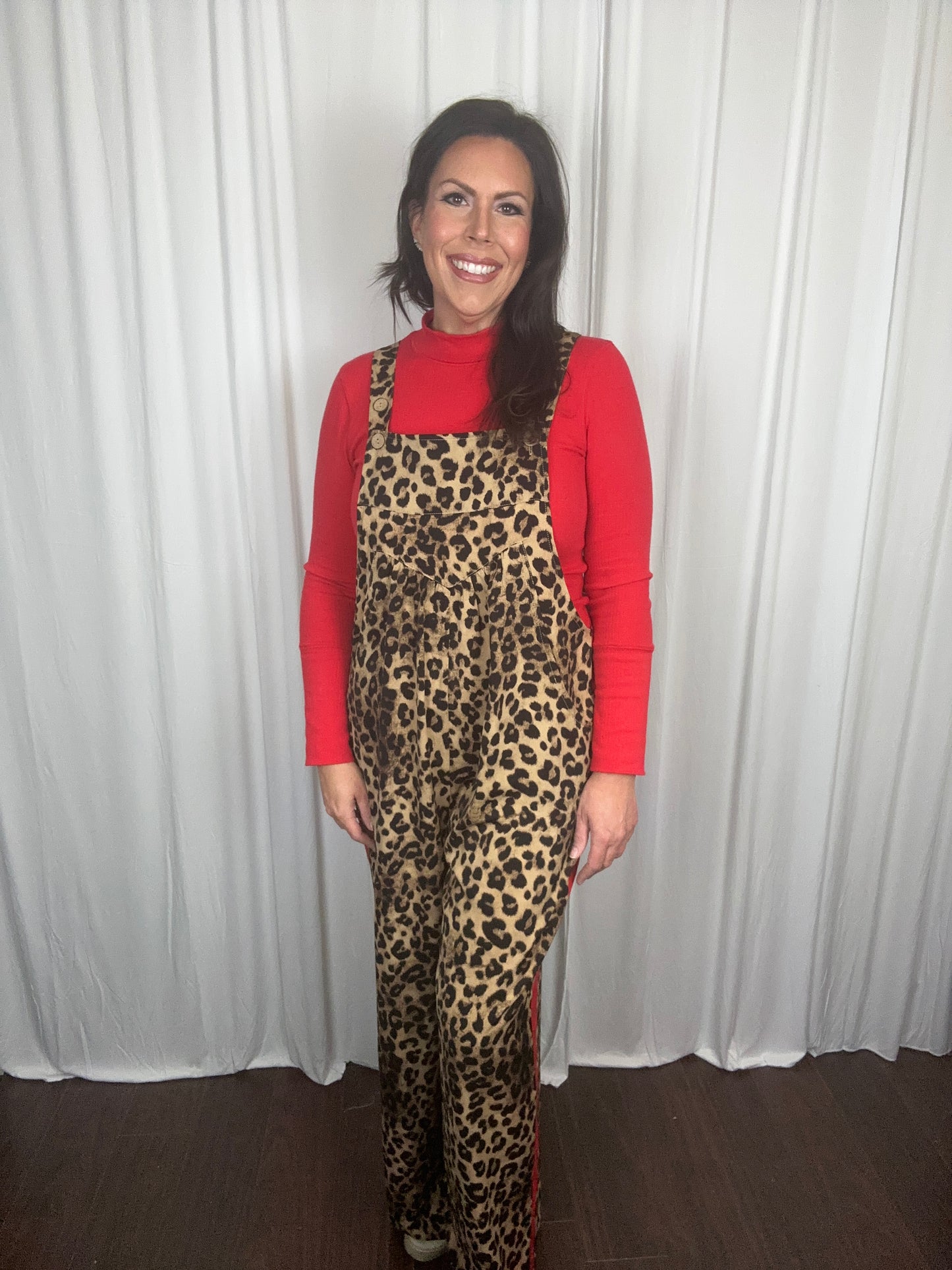 Leopard Print Jumpsuit