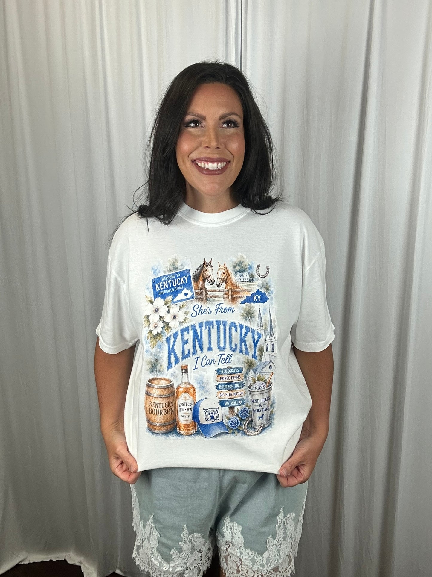 She's From Kentucky I Can Tell Graphic Tee