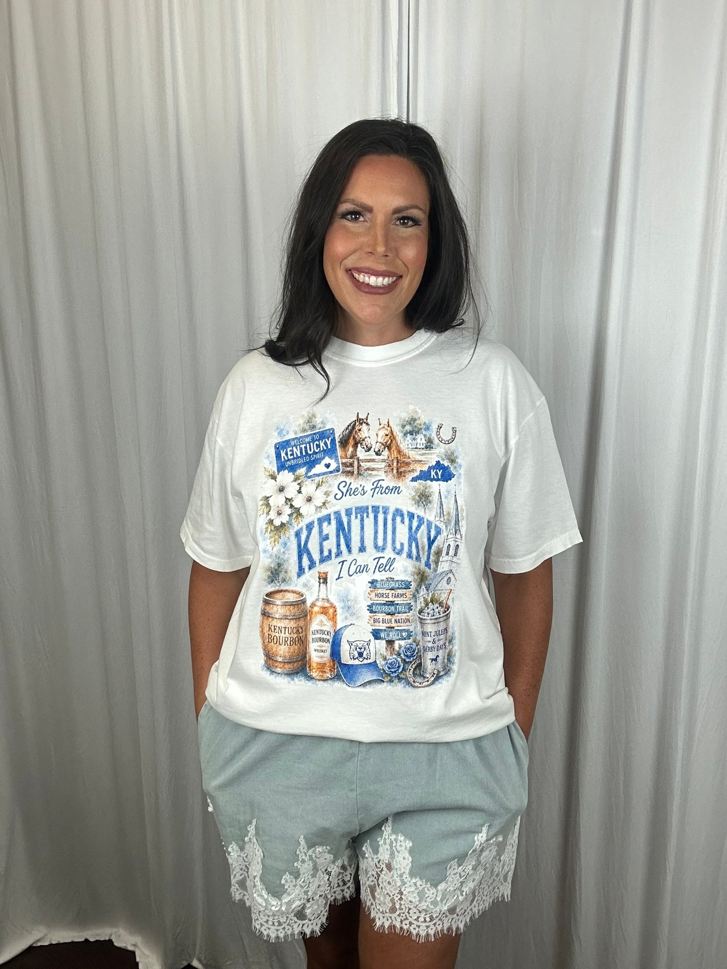 She's From Kentucky I Can Tell Graphic Tee