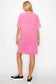 Fuchsia Mineral Washed RufflePocket Dress