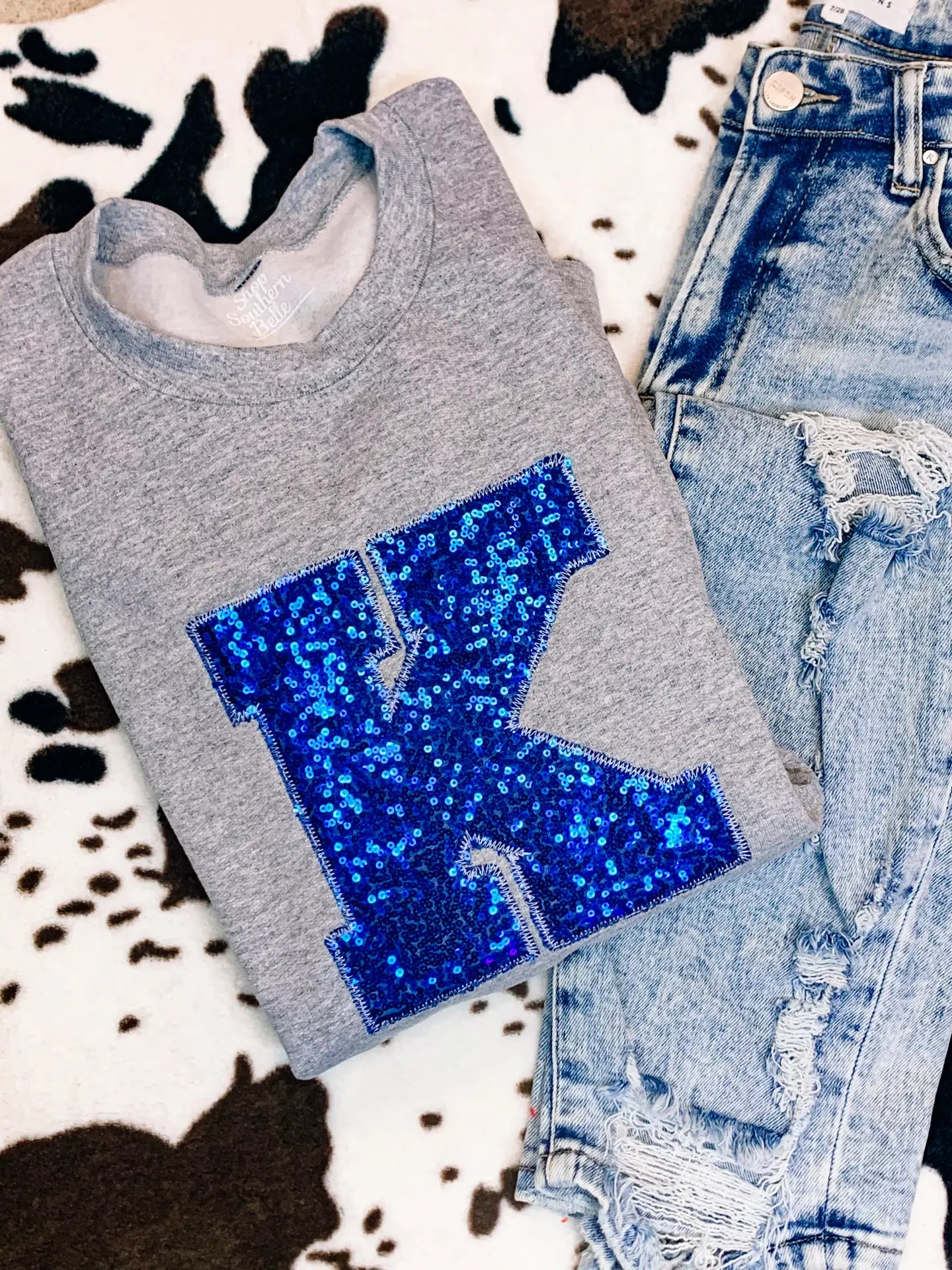 Sequins Kentucky Sweatshirt