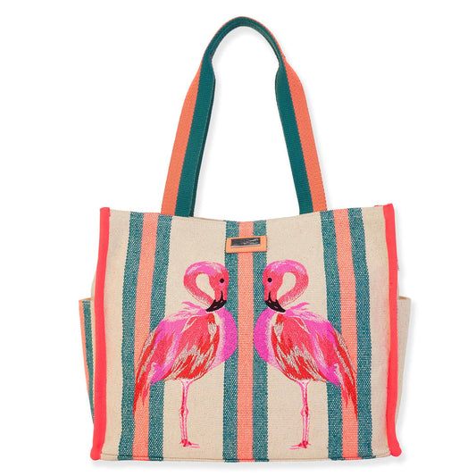 Flamingo, Shoulder Tote